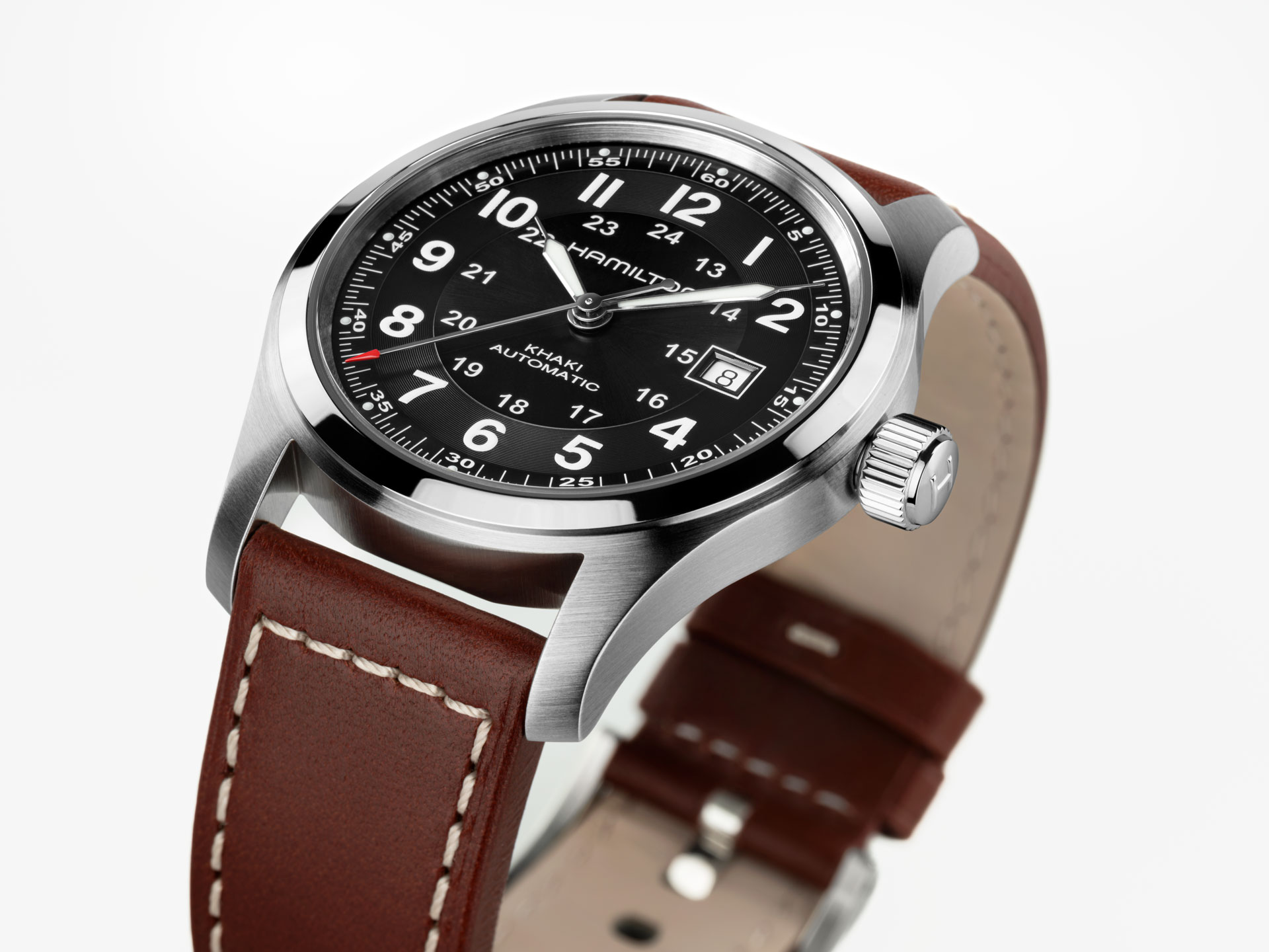 Hamilton Khaki King Automatic - Automatik, Schweiz, 80h Gangreserve Luxusuhr bei Schmollgruber Innsbruck